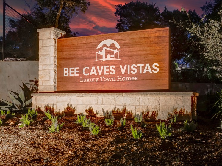 Monument sign